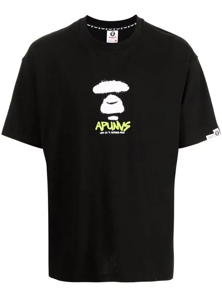 AAPE BY *A BATHING APE® футболка с логотипом