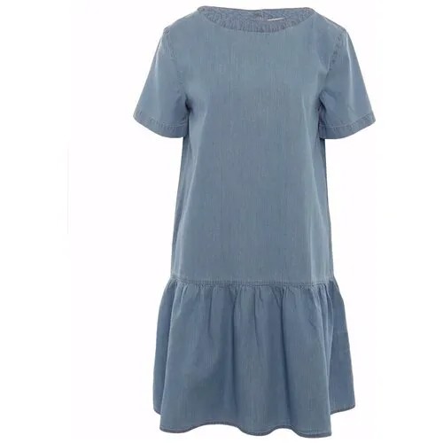 Платье из денима Incity, цвет Светло-синий, размер 42