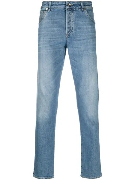 Brunello Cucinelli прямые джинсы, синий