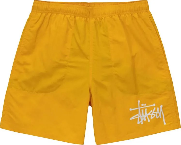 Шорты Stussy Big Basic Water Short 'Citrus', желтый