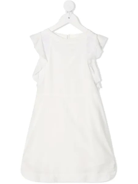 Chloé Kids платье мини с оборками