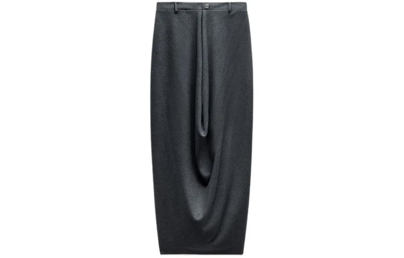 Платье без рукавов женское серое Zara