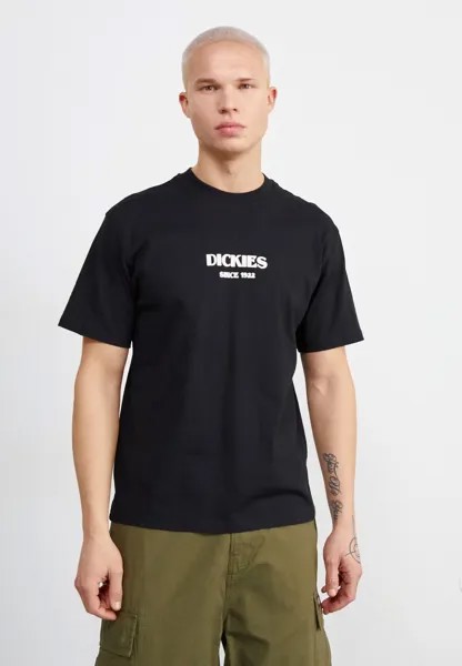 Футболка с принтом MAX MEADOWS TEE Dickies, цвет black