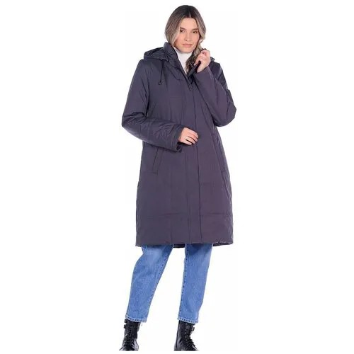 Куртка  Maritta, размер 52(62RU), антрацитовый