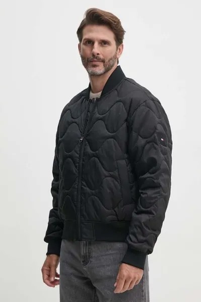 Куртка-бомбер Tommy Hilfiger, черный
