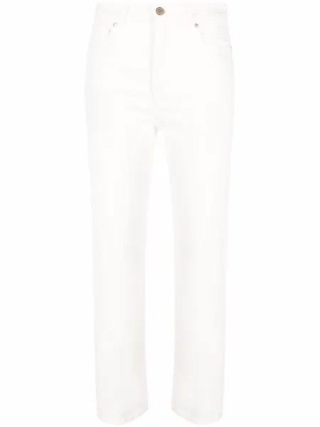Dorothee Schumacher укороченные джинсы Denim Love, белый