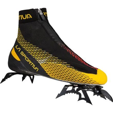 Альпинистские ботинки Mega Ice Evo мужские La Sportiva, черный/желтый