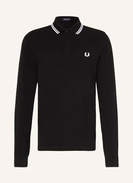 Рубашка-поло из пике m3636 стандартного кроя Fred Perry, черный