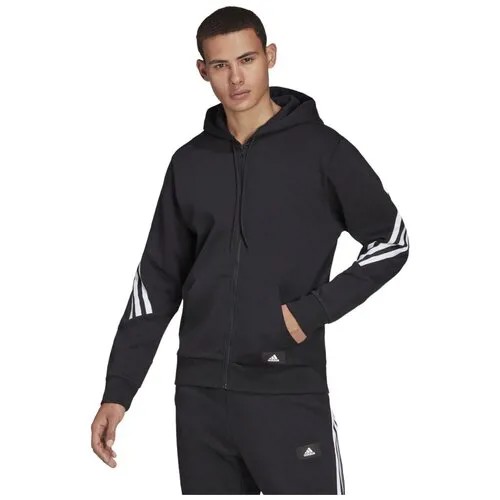 Олимпийка Adidas для мужчин, размер L черный