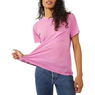 Женская футболка с короткими рукавами и круглым вырезом Free People BHFO 3408