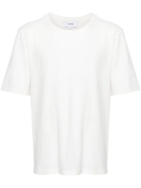Lardini футболка с круглым вырезом, белый