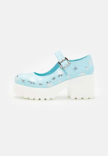 Туфли на платформе Tira Mary Janes Frosty Kisses Edition Koi Footwear, синий