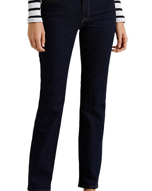 Прямые джинсы со средней посадкой Ralph Lauren в цвете Dark Rinse Ralph Lauren, цвет Blue