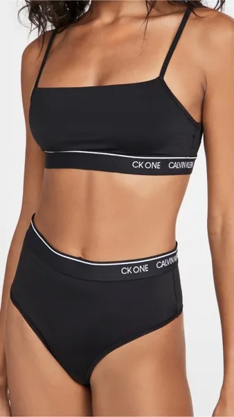 Бралетт Calvin Klein Underwear CK One Micro Unlined, черный