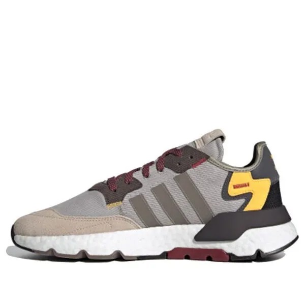 Кроссовки ночные джоггеры Adidas, серый