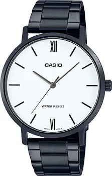 Японские наручные  мужские часы Casio MTP-VT01B-7B. Коллекция Analog