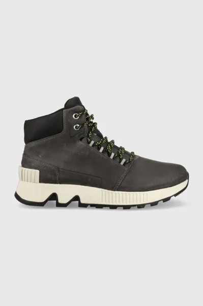 Кожаные походные ботинки Mac Hill Mid LTR Sorel, черный