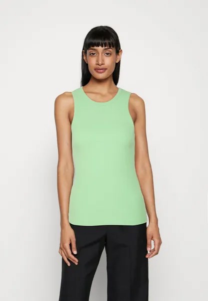 Топ SLFANNA O-NECK TANK NOOS Selected Femme, зеленый абсент