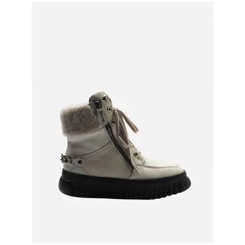 Женские ботинки, NILA-NILA, зима, цвет белый, размер 39