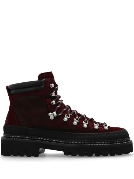 Dsquared2 ботильоны на шнуровке DSQUARED2, красный
