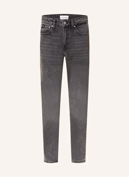 Узкие зауженные джинсы Calvin Klein Jeans, серый