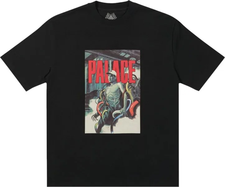 Футболка Palace Mangas T-Shirt 'Black', черный
