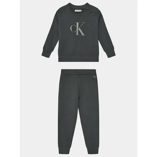 Костюм Calvin Klein Jeans, размер 104 [MET], серый