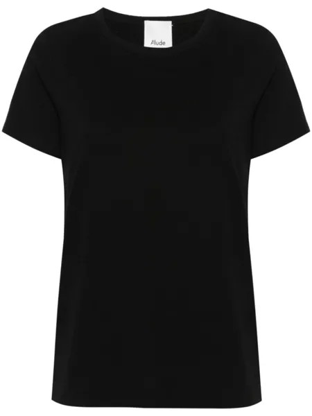Allude футболка с круглым вырезом, черный