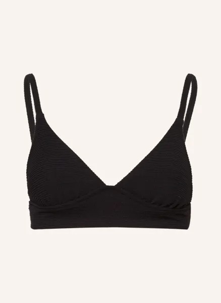 Топ бикини watercult Bralette PURE SENSES, черный