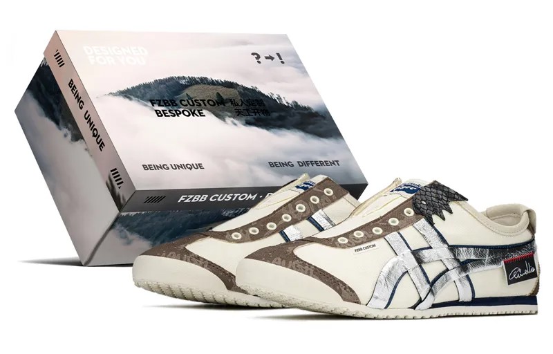 Кроссовки Onitsuka Tiger MEXICO 66 Lifestyle Shoes Unisex Low-top Beige, хаки