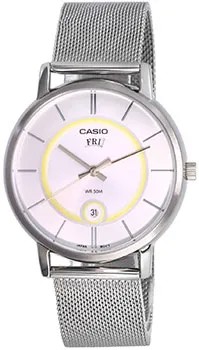 Японские наручные  мужские часы Casio MTP-B120M-7A. Коллекция Analog