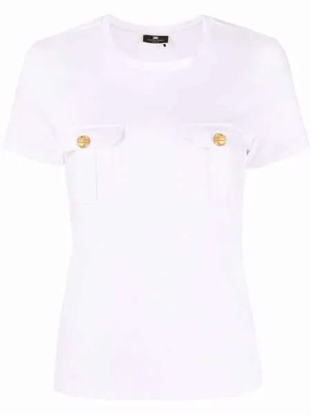 Elisabetta Franchi футболка с карманами