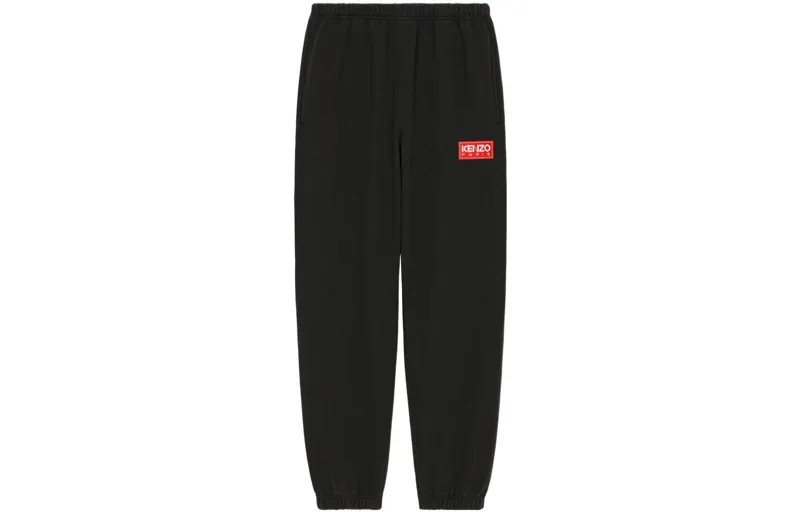 KENZO Мужские трикотажные спортивные штаны, цвет Black