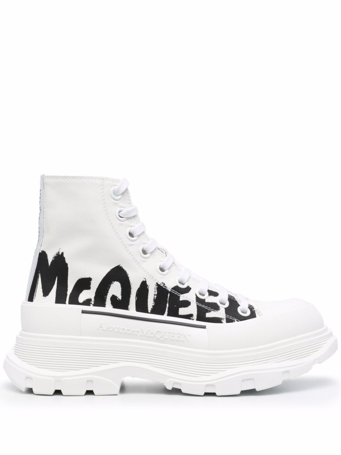Кеды Alexander McQueen Tread Slick, белый/черный
