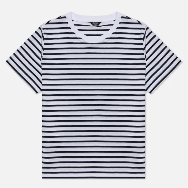 Женская футболка K-Way Amalia Stripes синий, Размер M