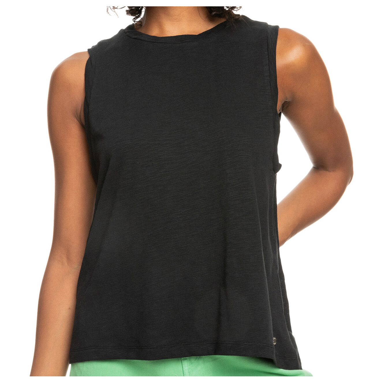Топ Roxy Women's On the Shoreline Knit Tank, цвет Anthracite