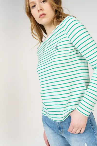 Лонгслив женский Vero Moda 10210429 зеленый M