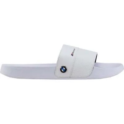 Мужские белые повседневные сандалии Puma Bmw M Motorsport Leadcat Slide 371552-02