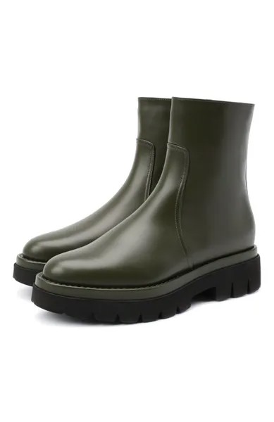 Кожаные ботинки Santoni