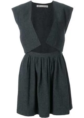 Comme Des Garçons Pre-Owned платье с вырезом спереди