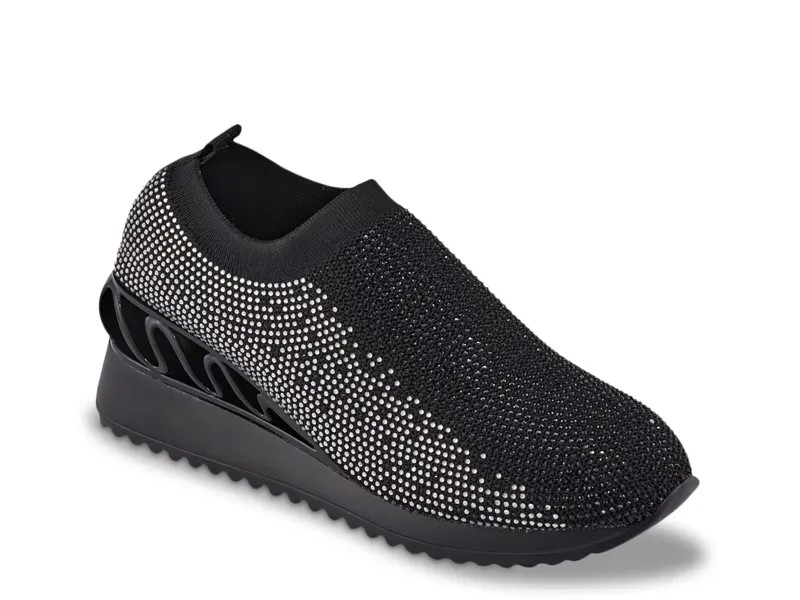 Кроссовки Bella Wedge Sneaker Lady Couture, черный