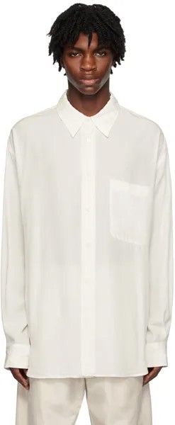 Белая свободная рубашка Лилия LEMAIRE