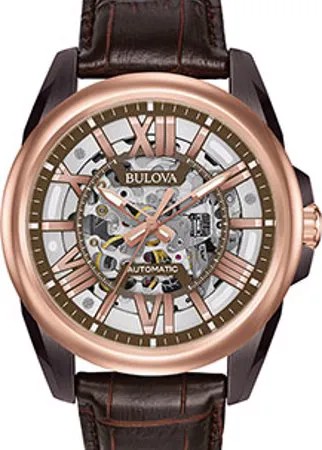 Японские наручные  мужские часы Bulova 98A165. Коллекция Sutton