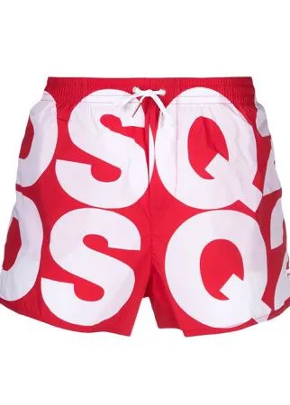 Dsquared2 плавки-шорты DSQ2 с логотипом