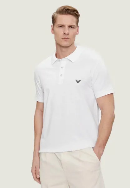Рубашка поло LINEA Emporio Armani, белый