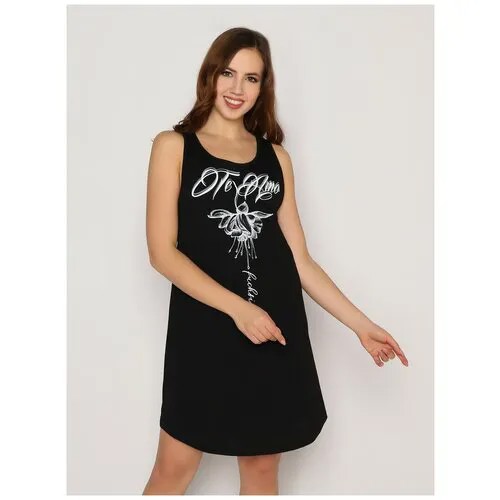 Сорочка  Style Margo, размер 44, черный