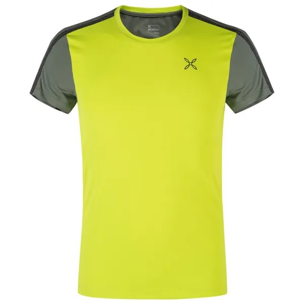 Беговая рубашка Montura Shadow T Shirt, цвет Verde Lime/Verde Salvia