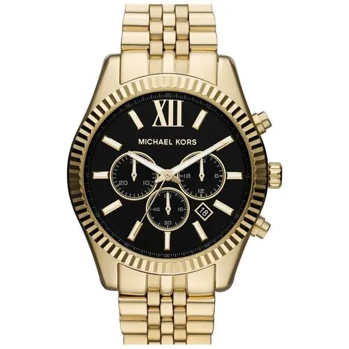 Наручные часы MICHAEL KORS Lexington MK8286, золотой, черный