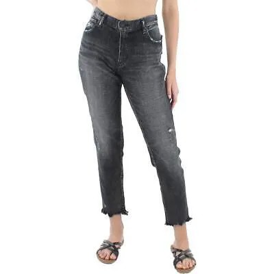 Черные потертые женские джинсы скинни Moussy Vintage Checotah 30 BHFO 4426