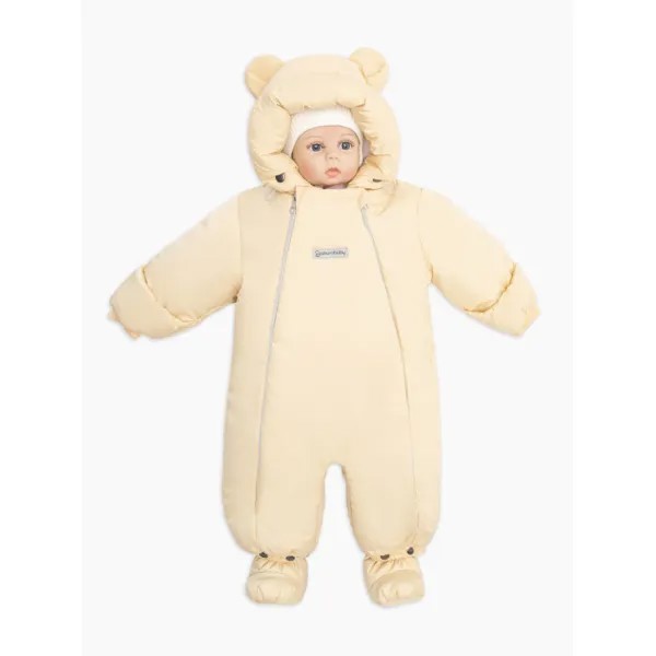 AmaroBaby Комбинезон-трансформер зимний меховой Snowy Travel
